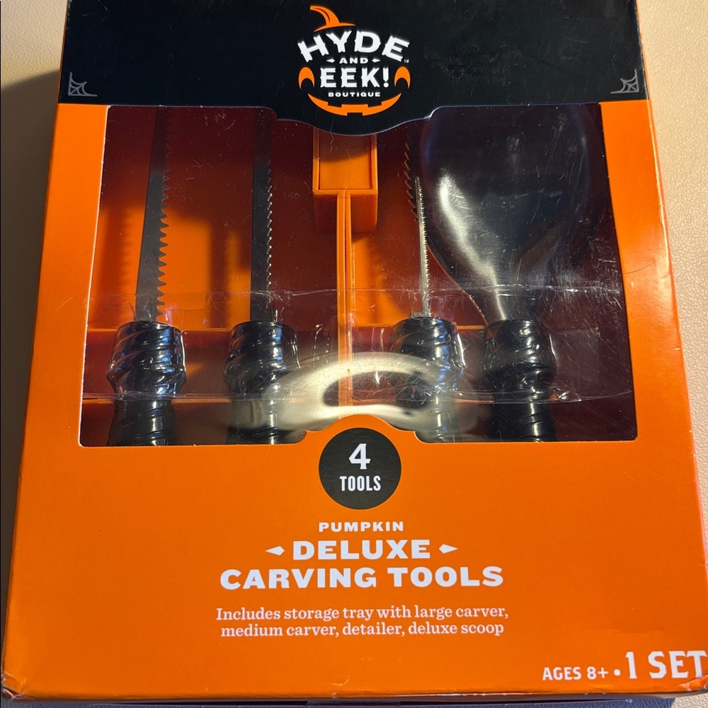 NEW Hyde & Eek! Pumpkin Carving Tool Set/carving power tool - Picture 4 of 6